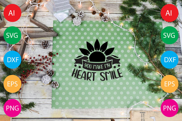 You Make My Heart Smile SVG CraftlabSvg29 