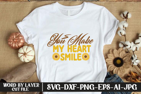 You Make My Heart Smile SVG CUT FILE SVG MStudio 
