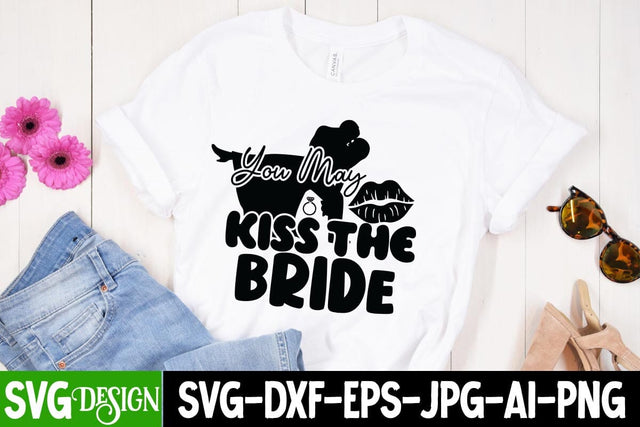 You May Kiss the Bride SVG Cut File ,Wedding Svg Bundle, Wedding svg, Bride Svg, Wedding Saying, Wedding Sign, Groom Svg, Wedding Quote, Rustic Wedding, Bride Groom Svg, Svg,Png SVG BlackCatsMedia 