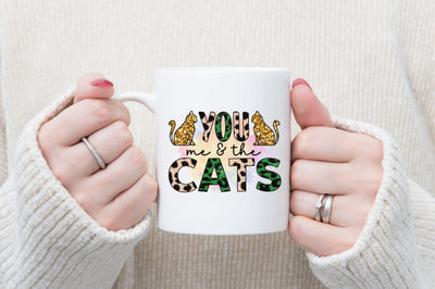 You me and the cats Sublimation Sublimation SVGista 