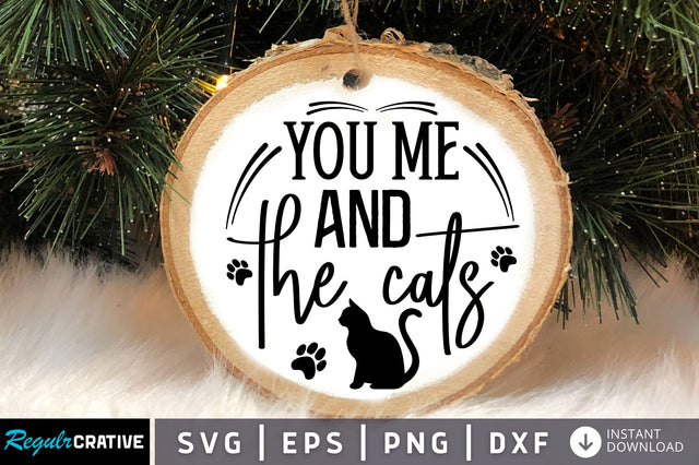 You me and the cats SVG Design SVG Regulrcrative 
