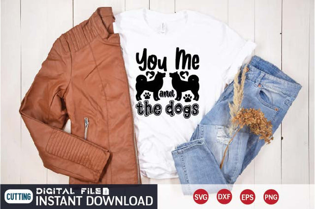 you me and the dogs SVG designer krishna 