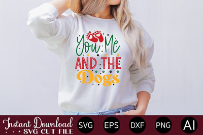 You Me And The Dogs Svg SVG designmaster24 