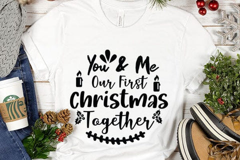 You & Me Our First Christmas Together SVG Angelina750 