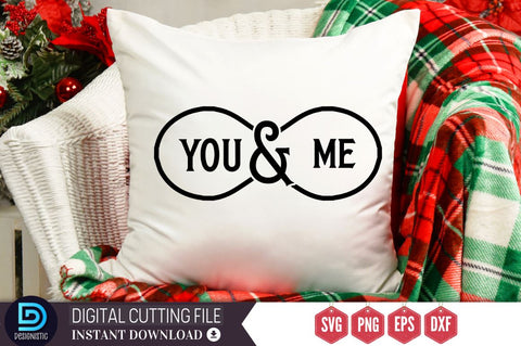 You & me SVG, You & me SVG DESIGNISTIC 