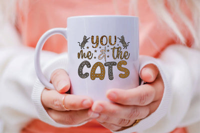 YOU ME & the CATS Sublimation SVGArt 