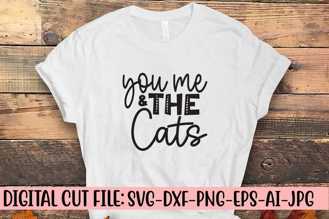 You Me & The Cats SVG Cut File SVG Syaman 