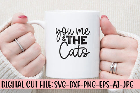 You Me & The Cats SVG Cut File SVG Syaman 