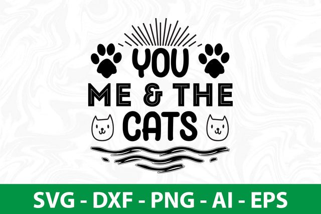 you me & the cats SVG SVG nirmal108roy 
