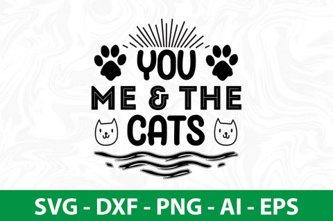you me & the cats SVG SVG nirmal108roy 