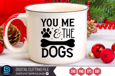 You me & the dogs SVG, You me & the dogs SVG DESIGNISTIC 