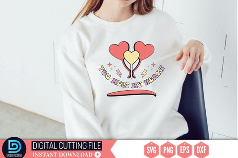 You melt my heart SVG SVG DESIGNISTIC 