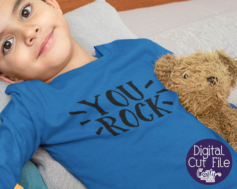 You Rock Svg SVG Crafty Mama Studios 