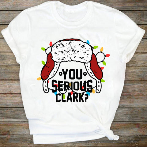 You serious Clark PNG, Sublimation design, Funny Christmas design, Christmas print, Funny sublimation svg, Buffalo plaid svg SVG DiamondDesign 
