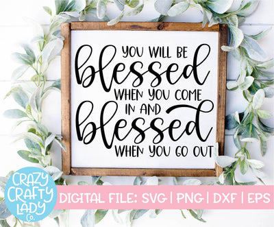 You Will Be Blessed | Christian SVG Cut File SVG Crazy Crafty Lady Co. 
