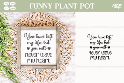 You Will Never Leave my Heart SVG SVG Carla C Designs 