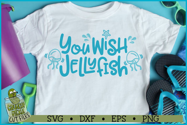 You Wish Jellyfish SVG File SVG Crunchy Pickle 