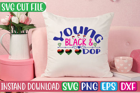 Young Black & Dop SVG Cut File SVG Studio Innate 