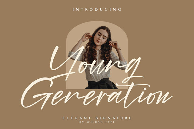 Young Generation Font Wildan Type 