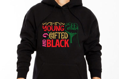Young gifted and black SVG SVG DESIGNISTIC 