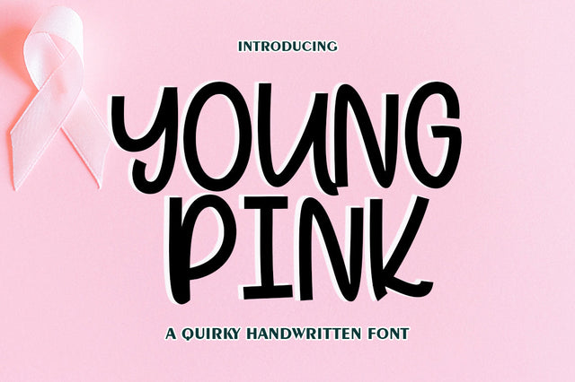 Young Pink Font gatype 