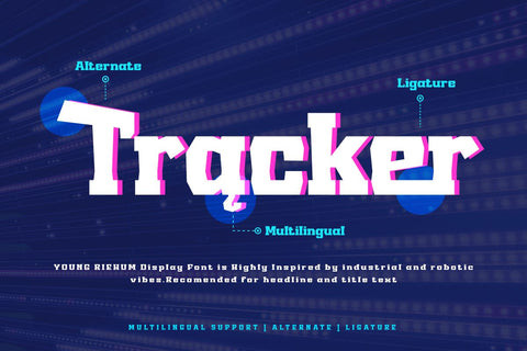 Young Riehum | Display Hero Font Font twinletter 