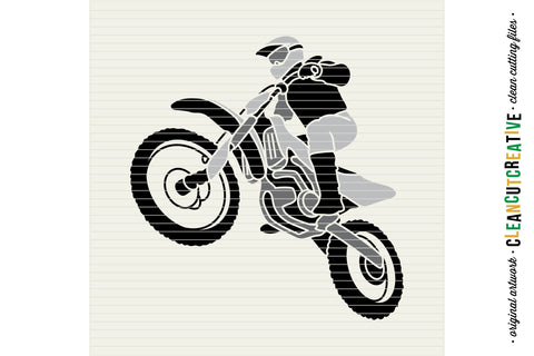 Young Wild and BRAAAP! set of 2 Boys Motocross Dirt Bike SVG designs SVG CleanCutCreative 