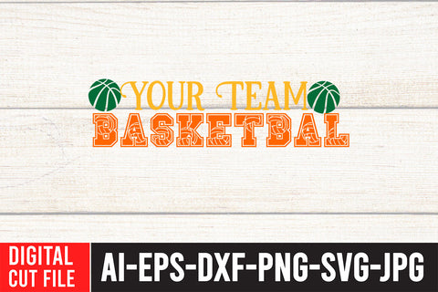 Your Basketball SVG Cut File SVG BlackCatsMedia 