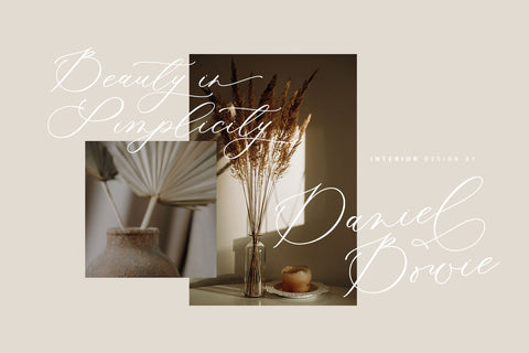 Your Beloved Font Four Lines Std. 