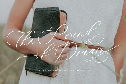 Your Beloved Font Four Lines Std. 