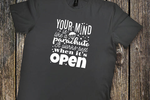 Your Mind is Like a Parachute SVG SVG VectorSVGdesign 