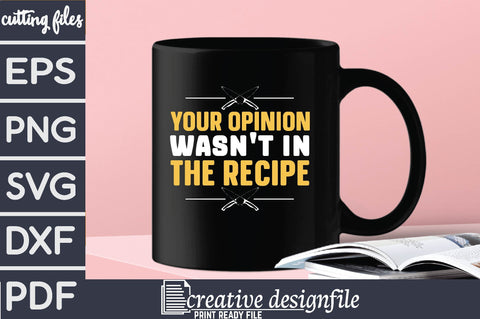 your opinion wasn't in the recipe SVG farhad farhad 