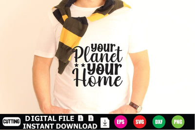 Your Planet Your Home SVG Shahin alam 