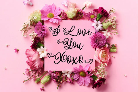 Your Valentine Font Freeling Design House 