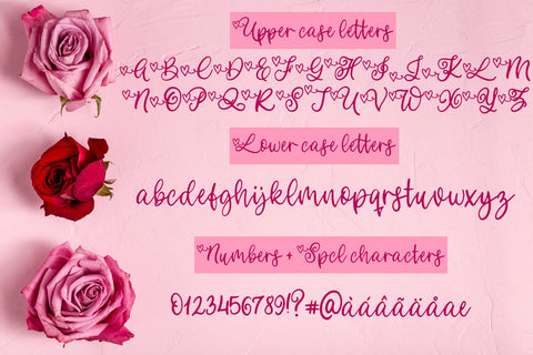 Your Valentine Font Freeling Design House 