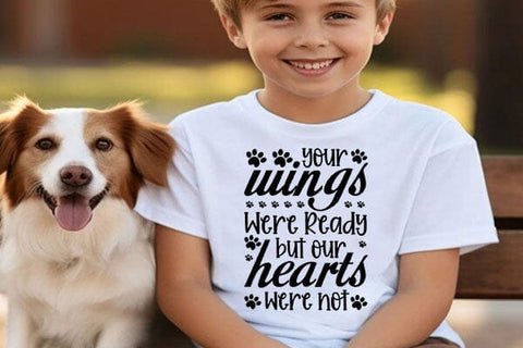 Your Wings Were Ready But Our Hearts Were Not SVG Angelina750 