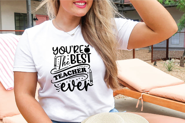 you're the best teacher ever SVG SVG buydesign 