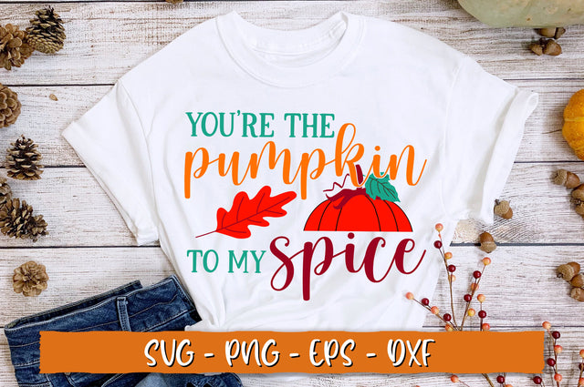 You're the pumpkin to my spice SVG, Retro Fall SVG Shetara Begum 