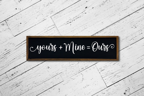 Yours Mine Ours - Step Family SVG SVG CraftLabSVG 