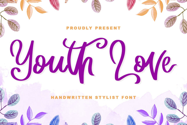 Youth Love Font Sakha Design Studio 