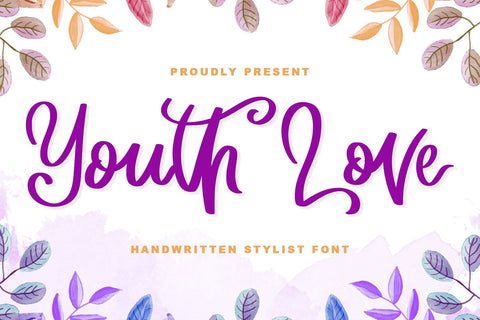 Youth Love Font Sakha Design Studio 