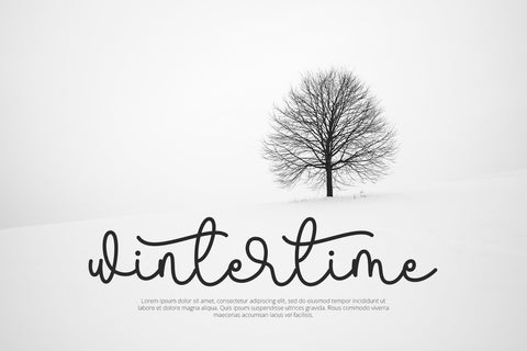 Yuletide - Handwritten Font Font Alpaprana Studio 