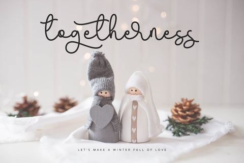 Yuletide - Handwritten Font Font Alpaprana Studio 