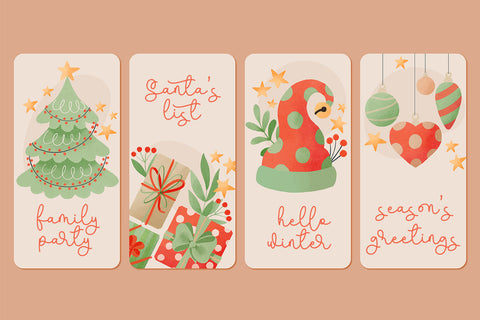 Yuletide - Handwritten Font Font Alpaprana Studio 