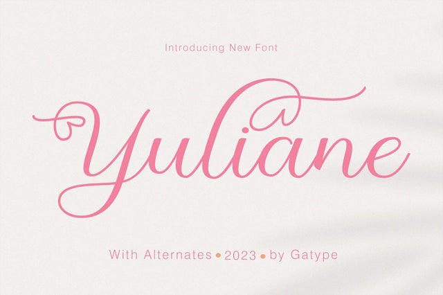 Yuliane Font gatype 