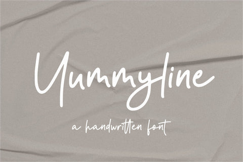 Yummyline Font Qwrtype Foundry 