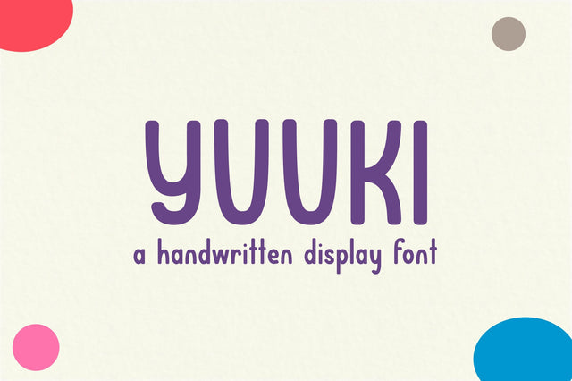 Yuuki Font Sunday Nomad 