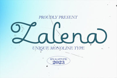 Zalena Font gatype 