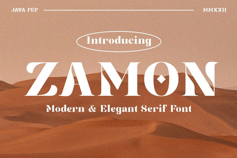 Zamon Modern File Font Javapep 