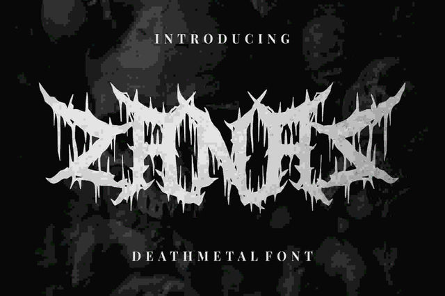 Zanaz Font Garisman Studio 